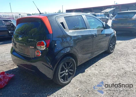 2013 Chevrolet Sonic Lt Auto from USA, damaged, VIN 1G1JC6SB1D4187057